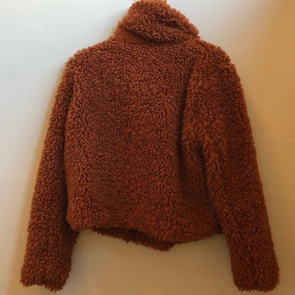 Lulu's Rust Teddy Jacket - Picture 3 of 9